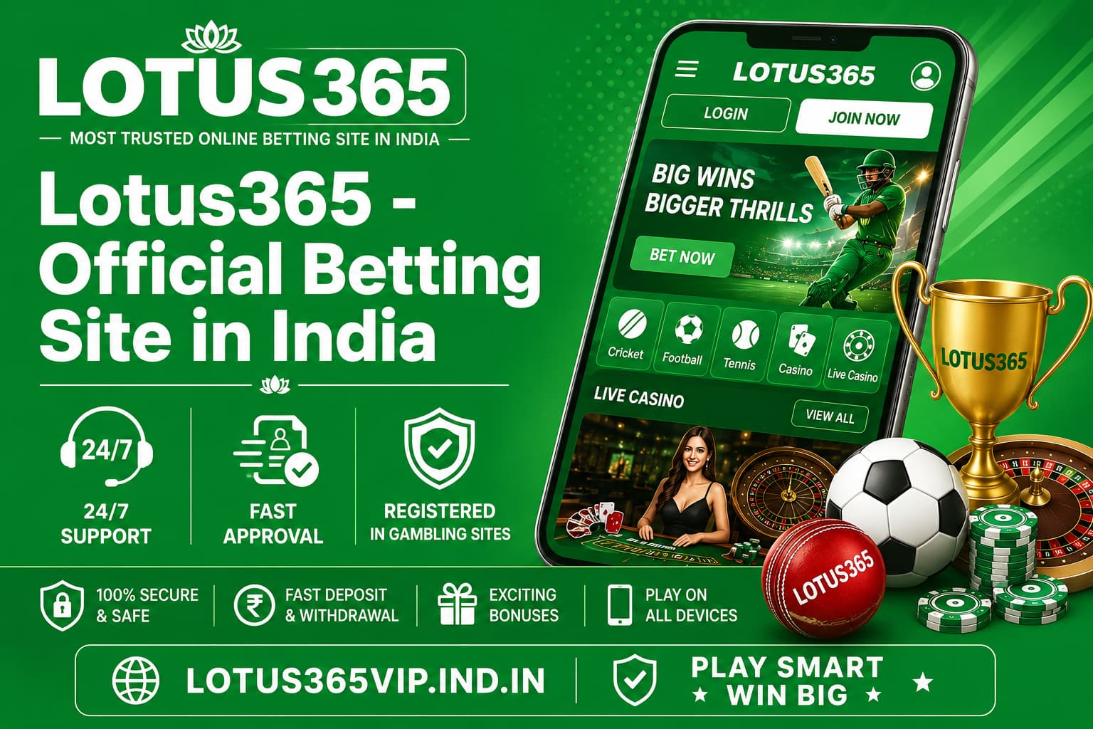 Why Indian Players Trust the Official Lotus 365 Website