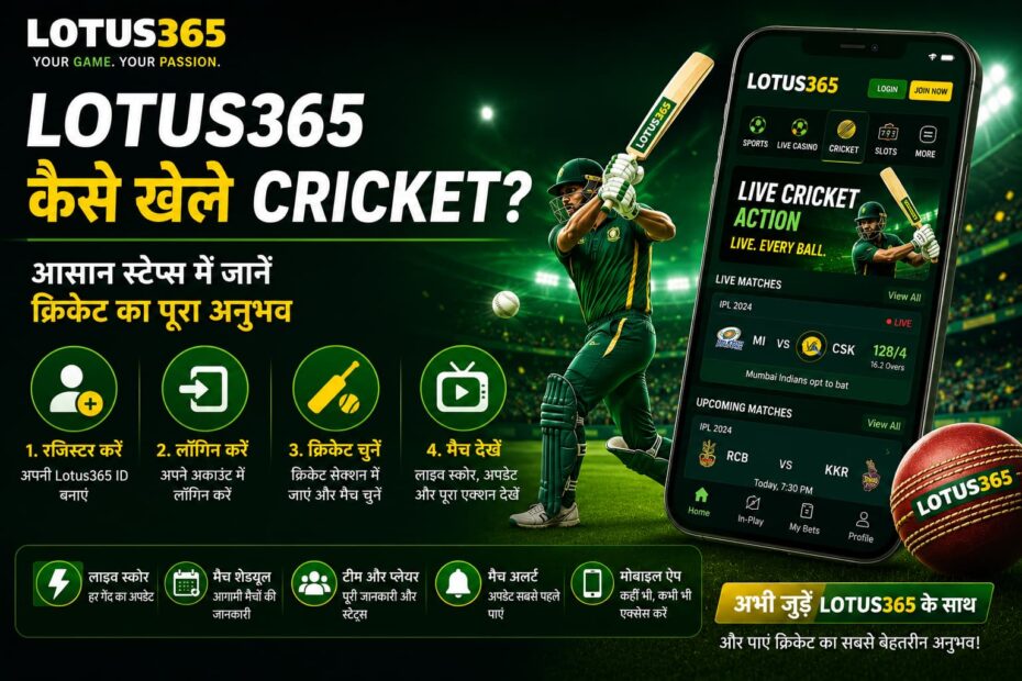 Lotus365 Cricket ID