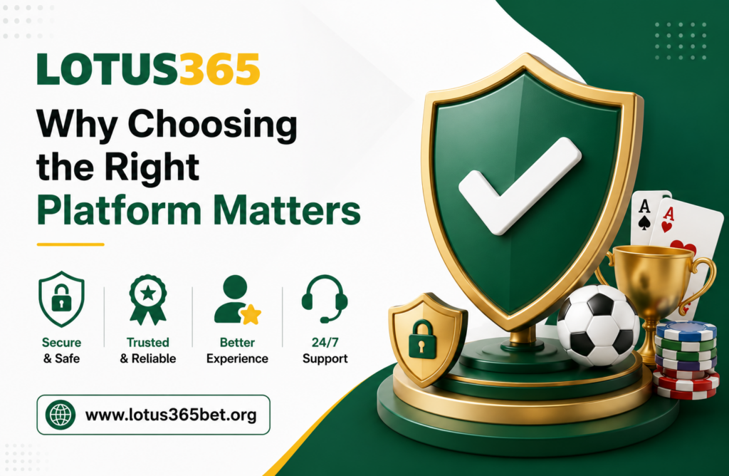 lotus365 choosing right platform