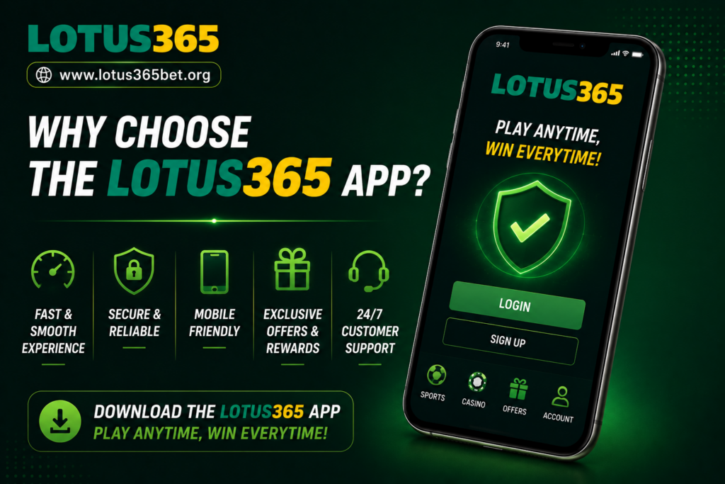 Why Choose the Lotus365 App?