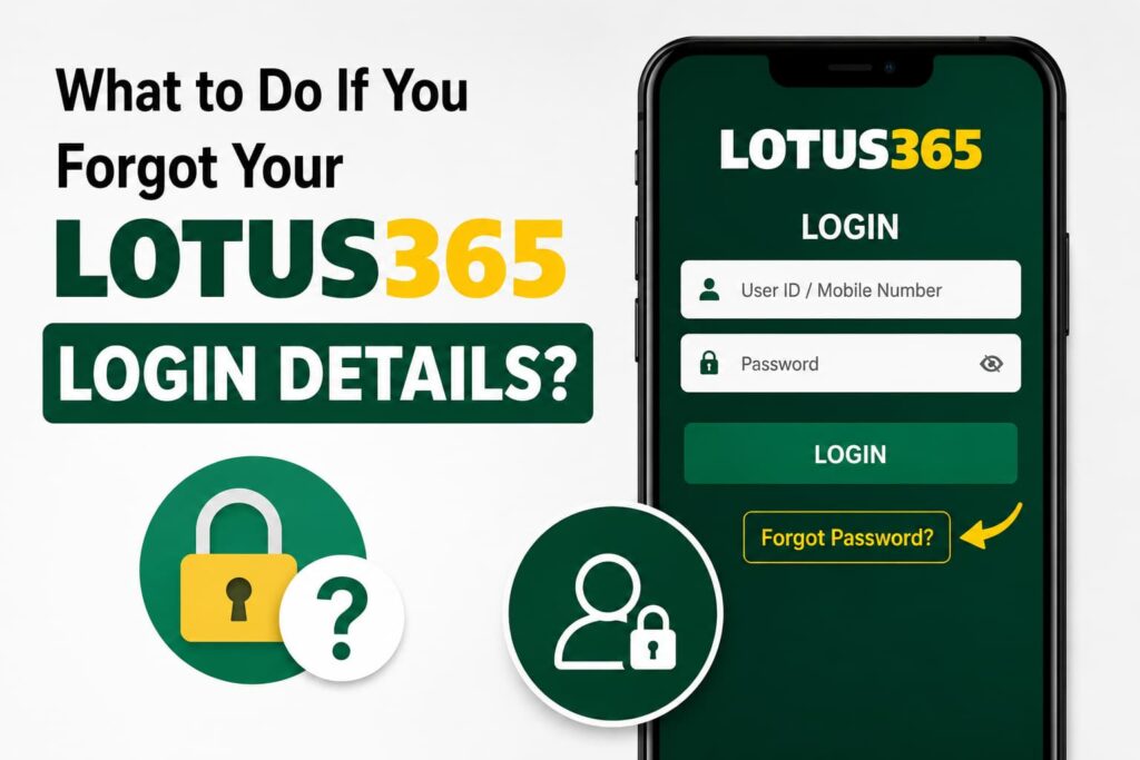 Lotus365 login details