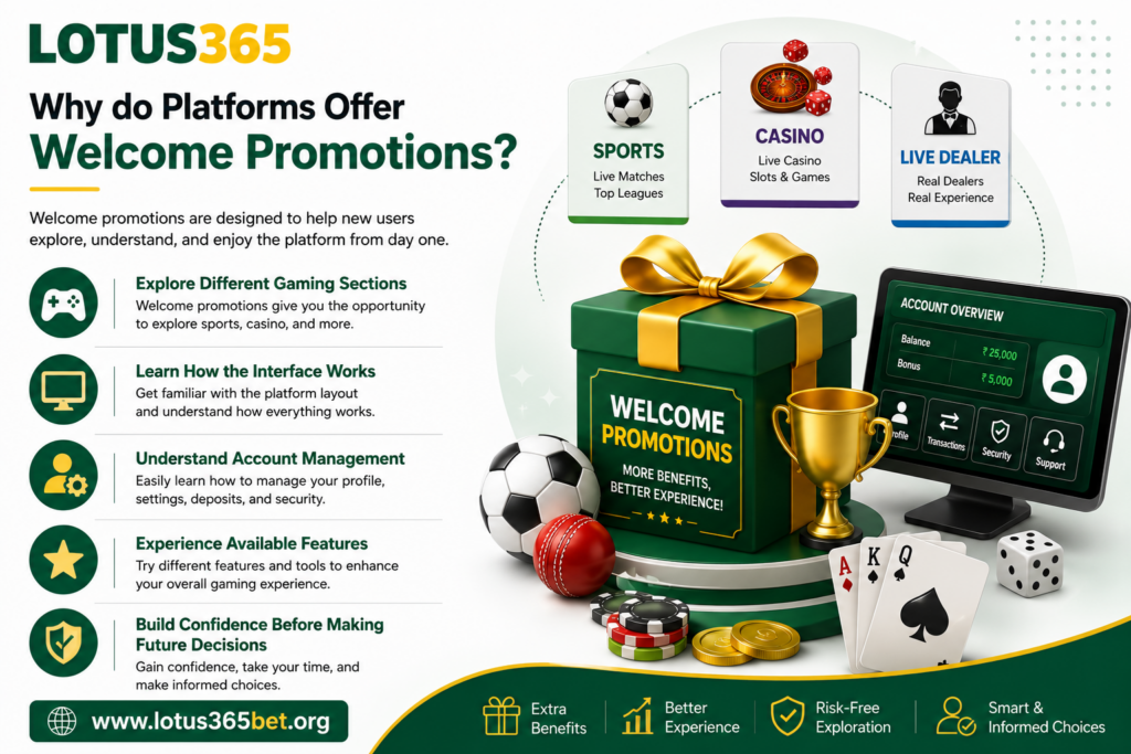 Lotus365 promotions