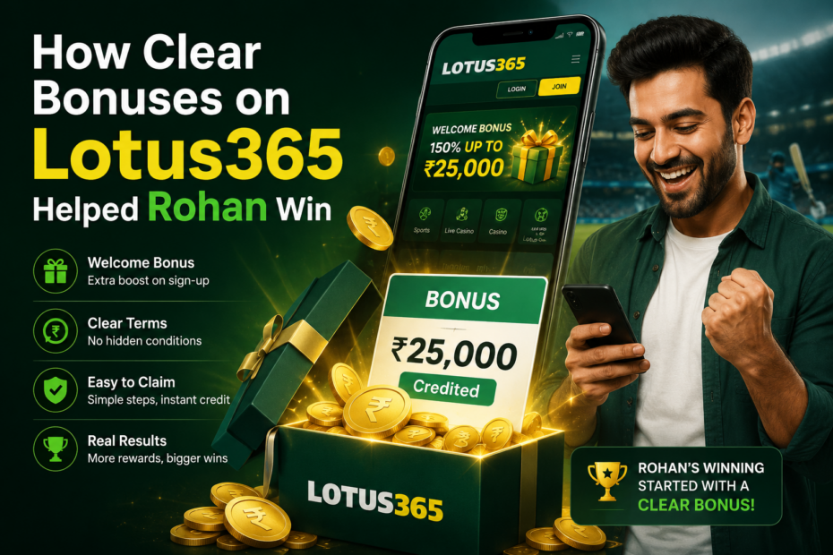 Hot get bonus lotus365