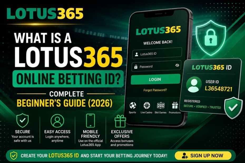 Lotus365 Online Betting ID complete beginner's guide for Indian users in 2026