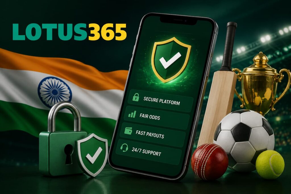 How to choose the right betting site in India with Lotus365 security, payments and sports betting features